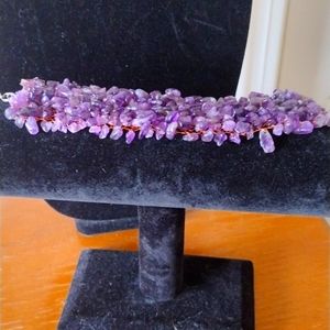 Amethyst bracelet